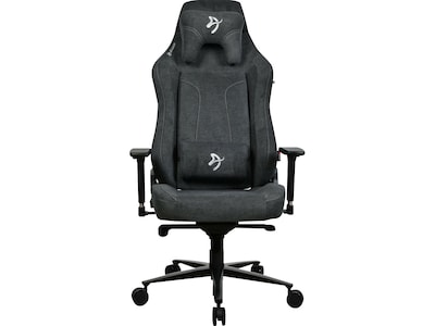 Arozzi Vernazza Fabric Ergonomic Rocker Gaming Chair, Dark Gray (VERNAZZA-XL-SFB-DG)
