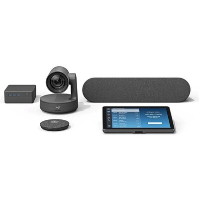 Logitech 4K 3840x2160 Video Conferencing System, Wall Mount, Graphite (TAPRALMSTASU2)
