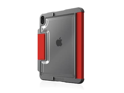 STM Dux Plus TPU 10.9 Protective Case for iPad 10th Generation, Red (STM-222-387KX-02)