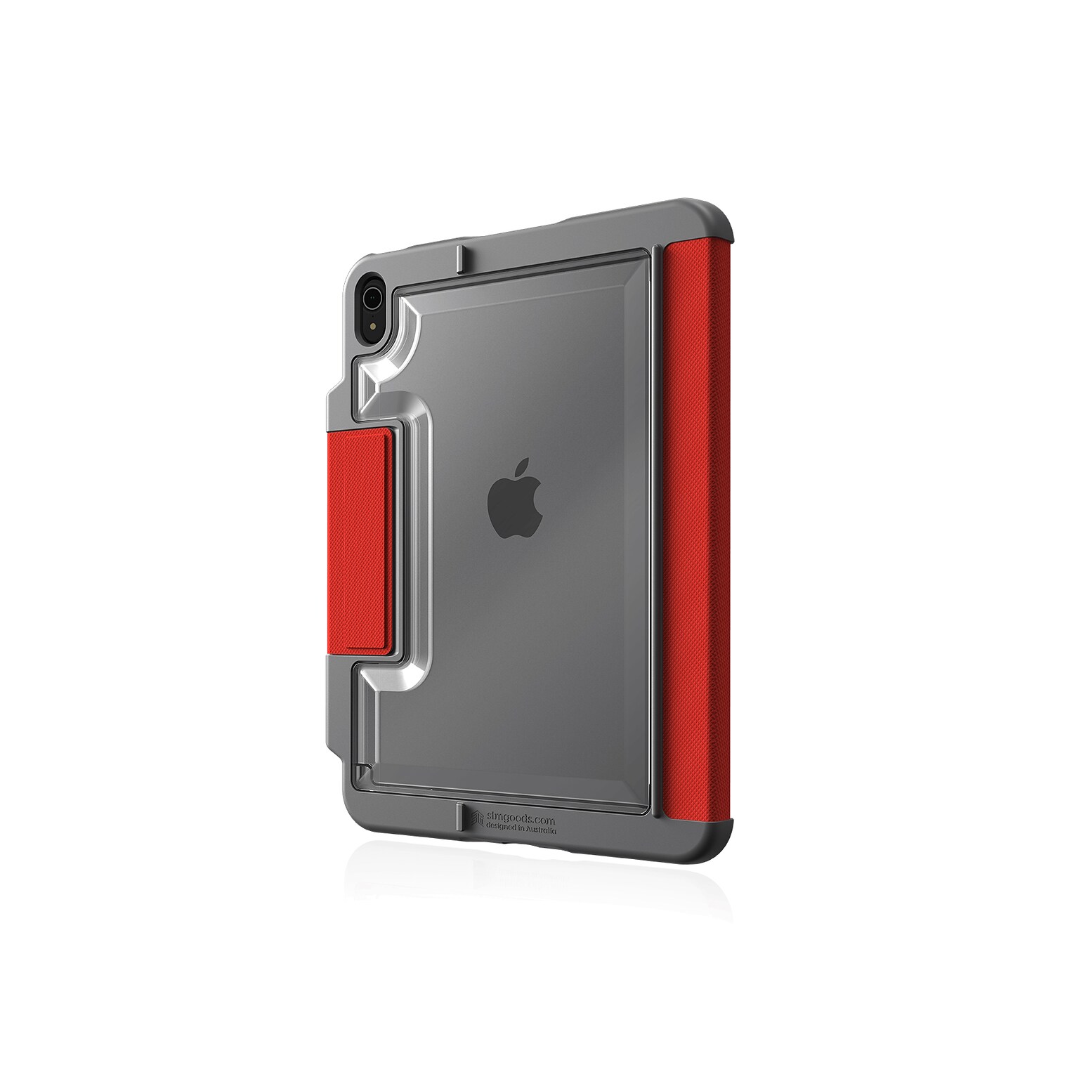 STM Dux Plus TPU 10.9 Protective Case for iPad 10th Generation, Red (STM-222-387KX-02)