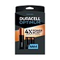 Duracell Optimum AAA Alkaline Battery, 4/Pack (OPT2400B4PRT)