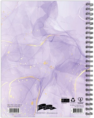 2025-2026 Willow Creek A Diamonds Gotta Shine 6.5 x 8.5 Academic Year Weekly & Monthly Planner, M