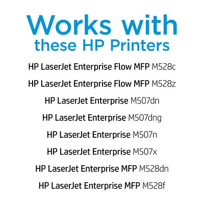 HP 89A Black Standard Yield Toner Cartridge, Print Up to 5000 Pages (CF289A)