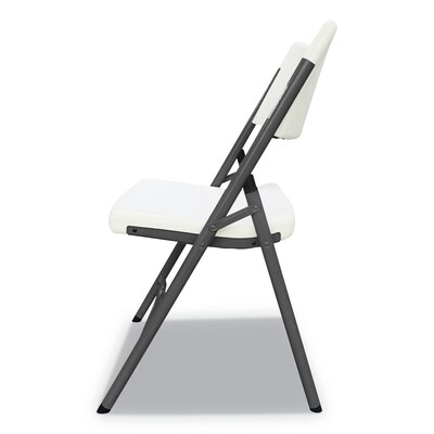 Alera® Resin Office Folding Chair, White, 4/Carton (ALEFR9302)