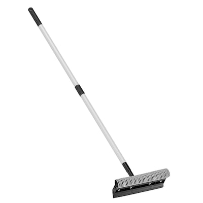 Gritt Commercial Telescoping 8 Window Squeegee & Washer, Black/Silver (GRI185-8-39-EA)