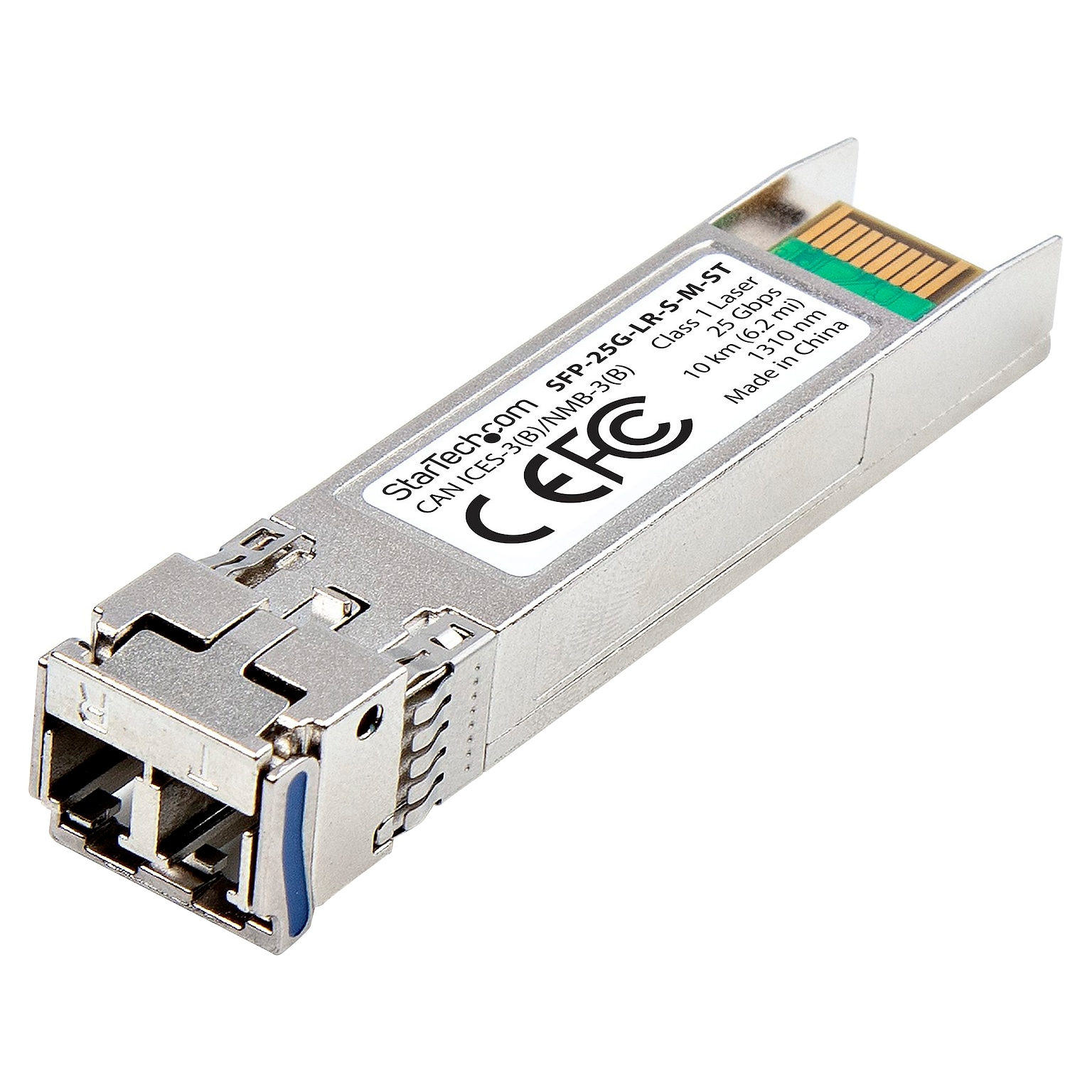 StarTech Single Mode Universal Transceiver Module, 25 Gbps (SFP-25G-LR-S-M-ST)