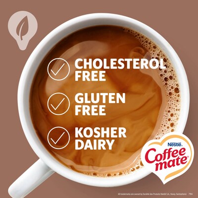 Coffee mate Oat Milk Liquid Creamer Singles, Plant-Based, 0.38 oz., 50/Box (NES19891)
