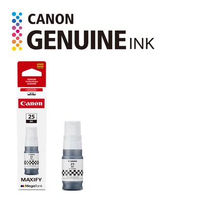Canon GI-25 Black High Yield Ink Cartridge Refill (6280C001)