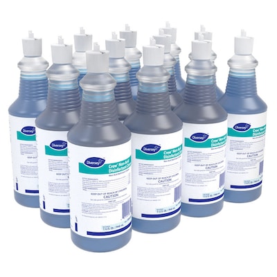 Crew Non-Acid Disinfectant All-Purpose Cleaner, Floral Fresh, 32 Oz., 12/Carton (100925283)