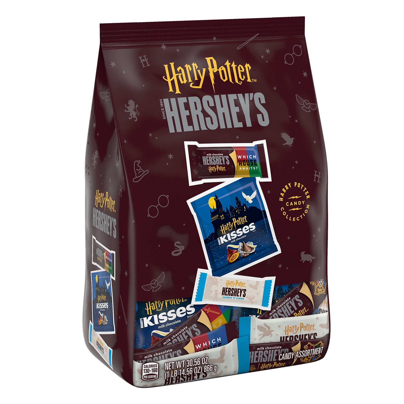 HERSHEYS Harry Potter Assorted Flavored Chocolate Variety Bag, 30.56 oz. (HEC45826)
