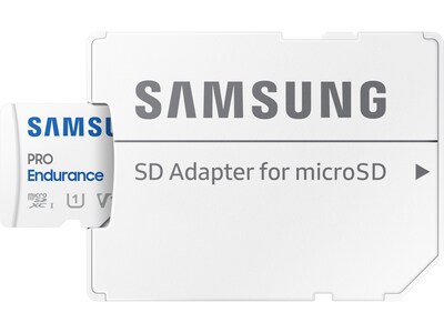 Samsung PRO Endurance 256GB microSDXC Memory Card with Adapter, Class 10, UHS-I, V30 (MB-MJ256KA/AM)