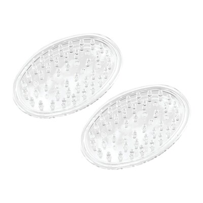 Better Houseware Plastic Soap Dishes, Clear (BTH883)