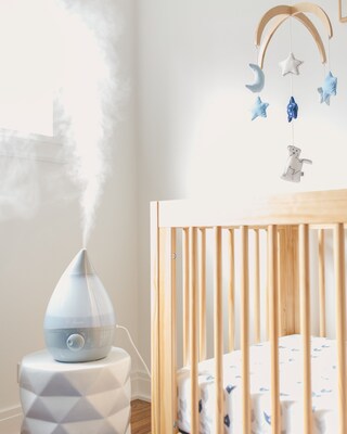 Crane Drop Ultrasonic Cool Mist Humidifier Grey (EE-5301GR)