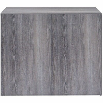 Lorell 30" 2-Shelf Bookcase with Adjustable-Shelves, Weathered Charcoal Laminate (LLR69630)