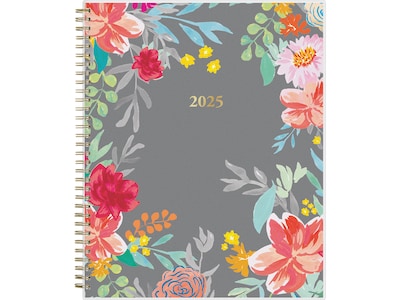 2025 Blue Sky Sophie 8.5 x 11 Weekly & Monthly Planner, Plastic Cover, Multicolor (140087-25)