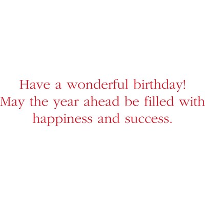 Happy Blast Birthday Greeting Cards; Stock Verse Included; Boxed Set of 25 Cards and Envelopes