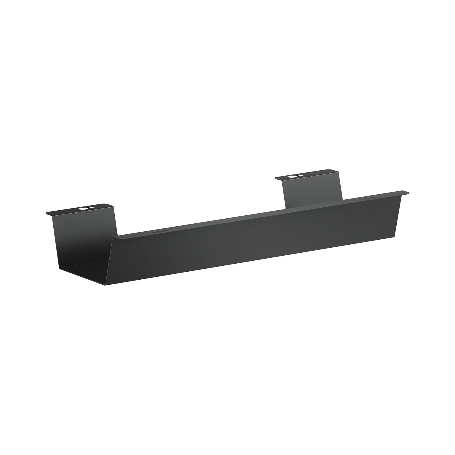 HON Cable Management Trough, 17W, Single, Graphite Finish (HPWRTRGH17)