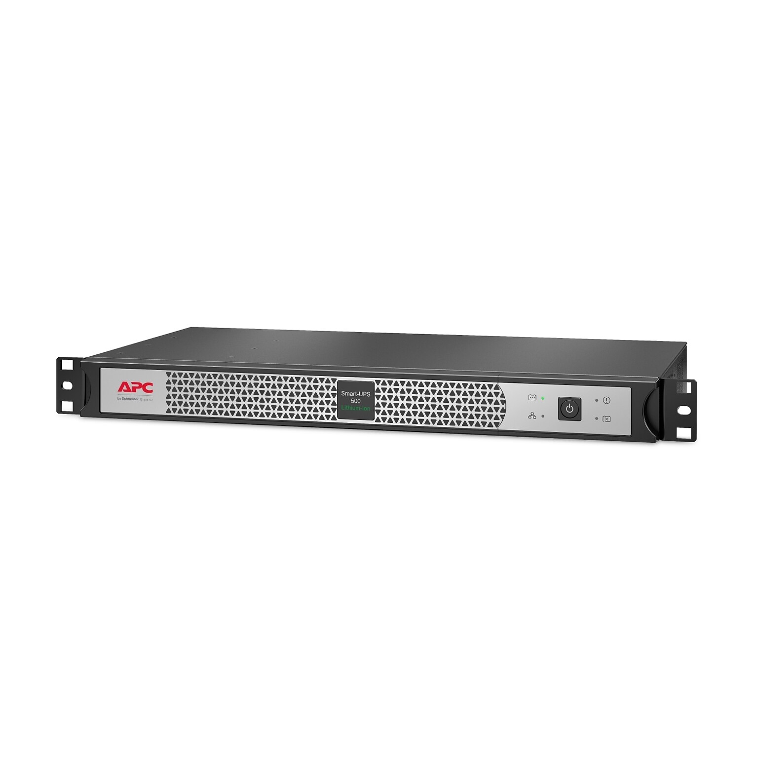 APC Smart-UPS Li-Ion 500VA Short Depth 500 VA Network Management Card, 4 Outlets, Black/Silver (SCL500RM1UNC)