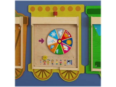 Flash Furniture Bright Beginnings Weather STEAM Wall Activity Board (MK-ME16393-GG)