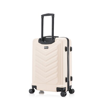 US Army FOX 3-Piece Hardside Spinner Carry-On Luggage Set, TSA Checkpoint Friendly, Sand (USLFOXSML-SAN)