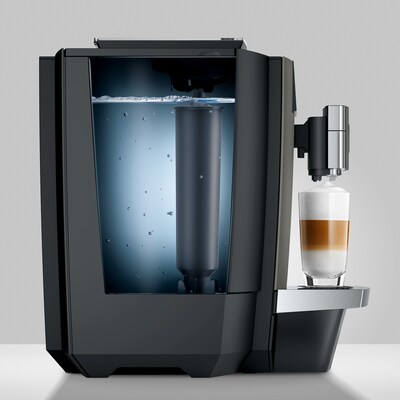 JURA X10 2-Cups Coffee & Espresso Machine Combination, Dark Inox (15669)