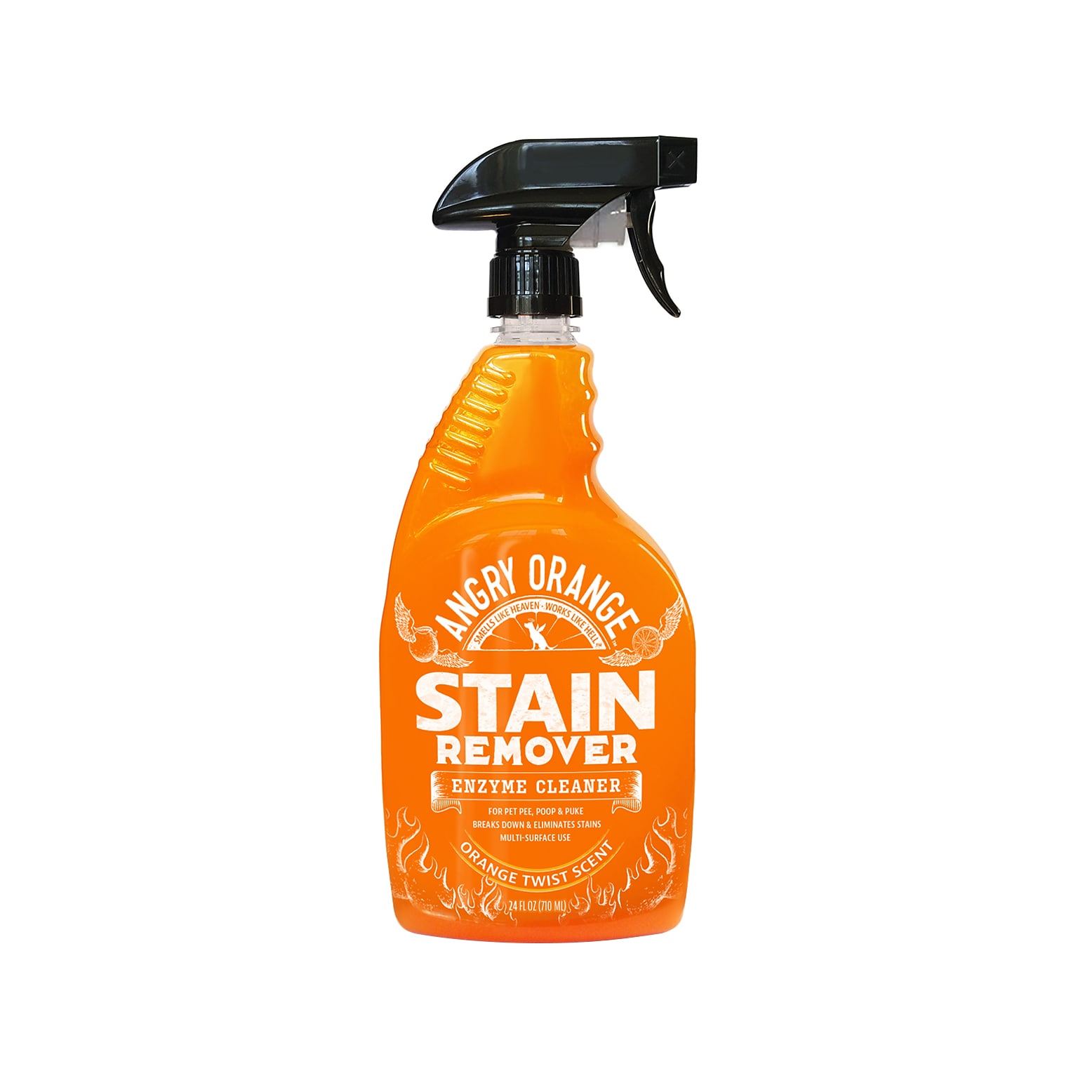 Angry Orange Enzyme Stain and Odor Remover, Orange Twist Scent, 24 fl. oz. (AORCITRUS24OZFG)