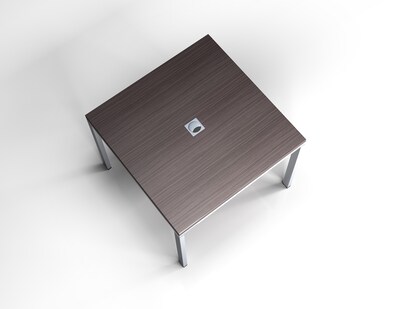 Boss Office Products Simple System 36W Meeting Table, Driftwood (S401)