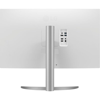 LG 32" 4K UHD VA 60Hz AMD FreeSync Monitor, HDR10, Height Adjustable, Universal Docking Station, White (32BP55U-B)