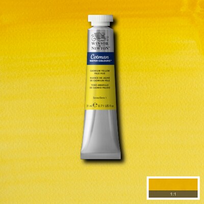 Winsor & Newton Watercolor Paint Tube, Cadmium Yellow Pale Hue (WNX0308119)