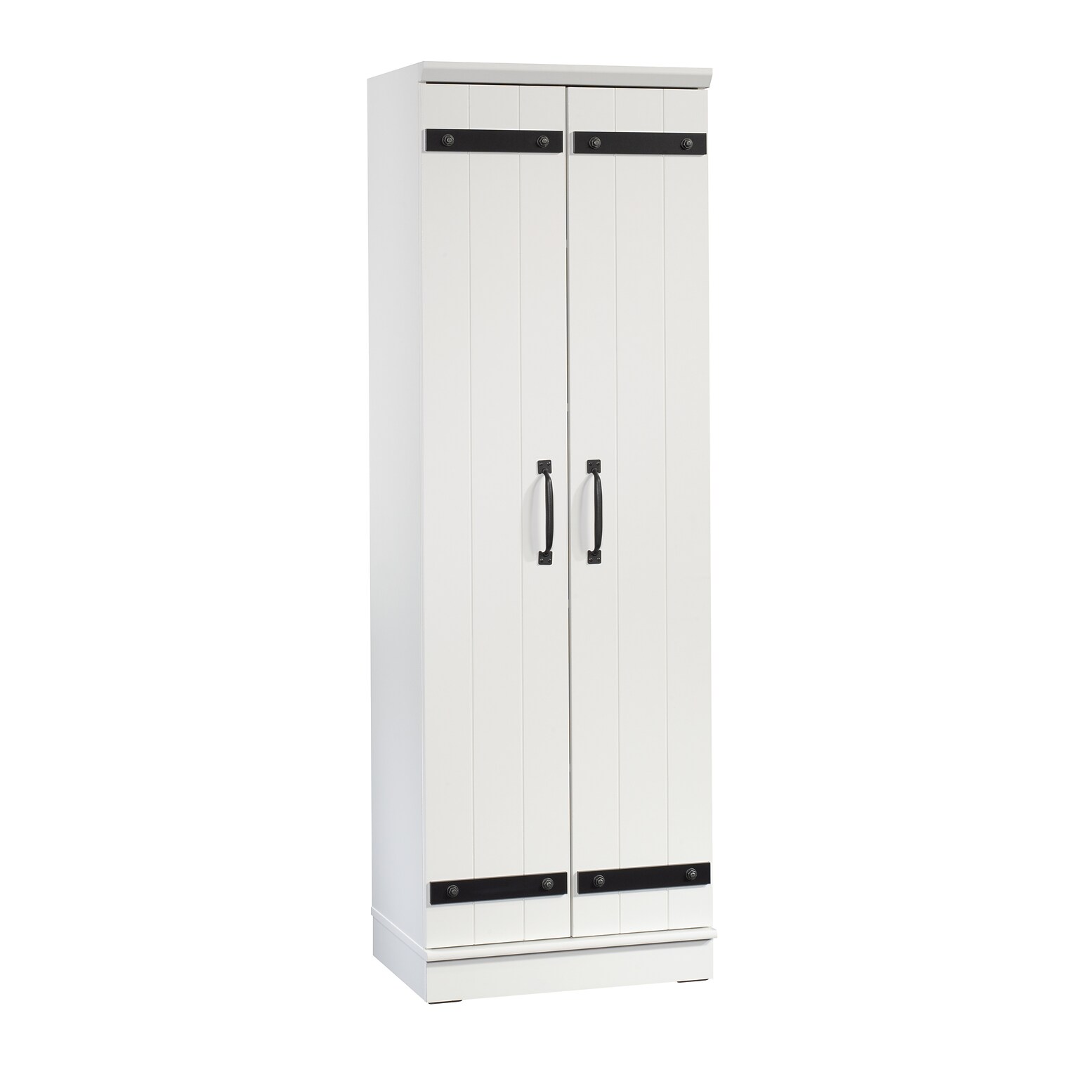 Sauder HomePlus 71H Storage Cabinet with 4 Shelves, Soft White (430336)