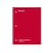 Staples 1-Subject Notebook, 8 x 10.5, College Ruled, 70 Sheets, Red (TR27503)