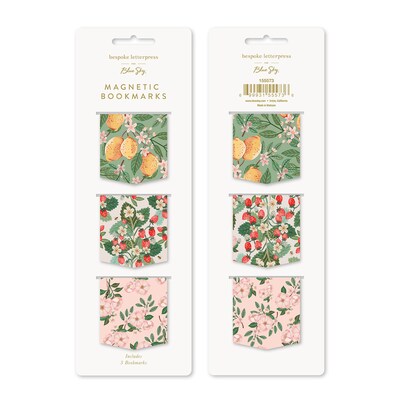 Blue Sky Bespoke Magnetic Bookmark Set, Assorted Colors (155573)