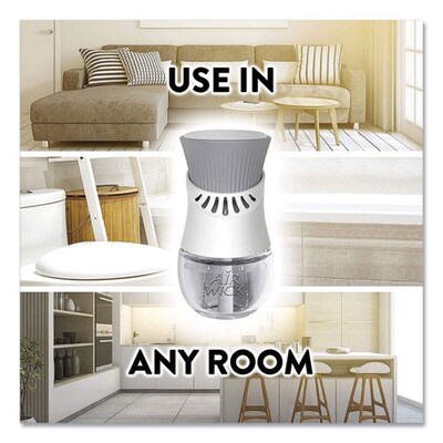 Air Wick Scented Oil Warmer Refill, Calming Sea Spray & Breeze Scent, 0.67 oz., 2/Pack (62338-03142)