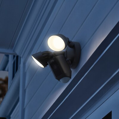 Ring Floodlight Cam Plus Outdoor Wireless Security Camera, Black (B08F6DWKQP)