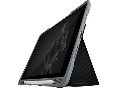 STM Dux Plus Duo TPU 10.2" Protective Case for iPad 7th/8th/9th Generation, Black (STM-222-236JU-01)