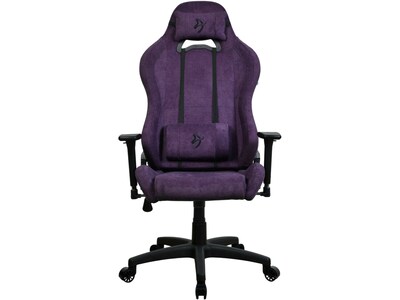 Arozzi Torretta 2023 Edition Fabric Ergonomic Rocker Gaming Chair, Purple (TORRETTA-SFB-PP)