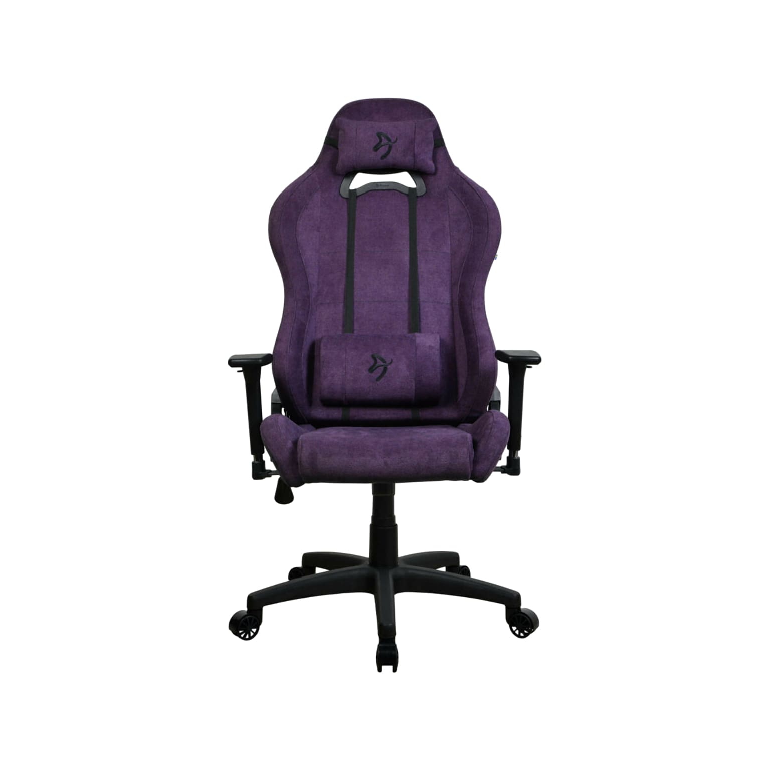 Arozzi Torretta 2023 Edition Fabric Ergonomic Rocker Gaming Chair, Purple (TORRETTA-SFB-PP)