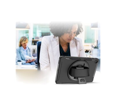 SaharaCase Protection Hand Strap Series Case for Samsung Galaxy Tab S6 Lite (2020/2022), Black (TB00259)