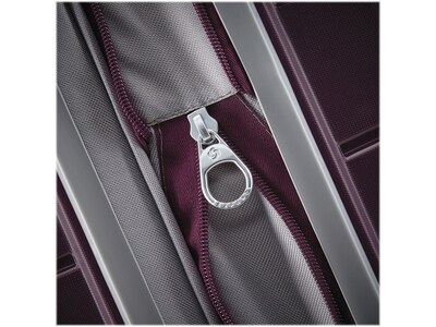 Samsonite Freeform 21.25" Hardside Carry-On Suitcase, 4-Wheeled Spinner, TSA Checkpoint Friendly, Amethyst Purple (78255-B170)