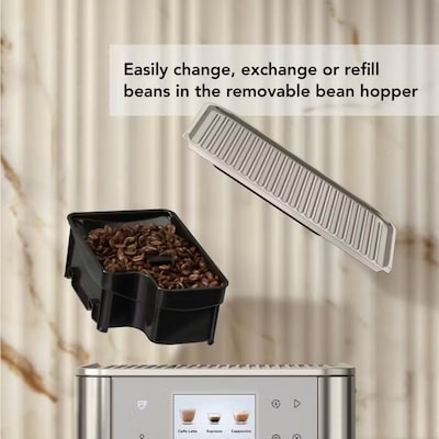 KitchenAid 2-Cups Pump/Automatic Espresso Machine, Porcelain White (KES8557PL)