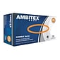 Ambitex N200BLK Series Powder Free Black Nitrile Gloves, Medium, 1000/Carton (NMD200BLK)