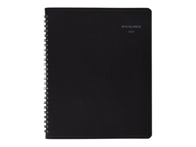 UPC 038576997400 product image for 2024 AT-A-GLANCE QuickNotes 7 x 8.75 Monthly Planner, Black (76-08-05-24) | Quil | upcitemdb.com