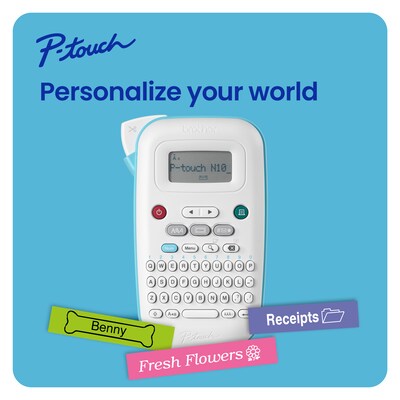 Brother P-touch Personal Handheld Label Maker (PT-N10)