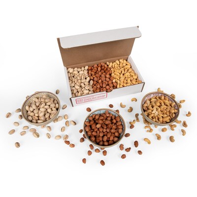 Nut Assortment - Cashews, Pistachios & Butter Toffee Peanuts
