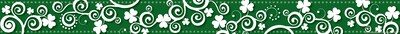 Barker Creek Double-Sided Border, 35" x 3", Hearts and Clover, 12/Pack (LL973)