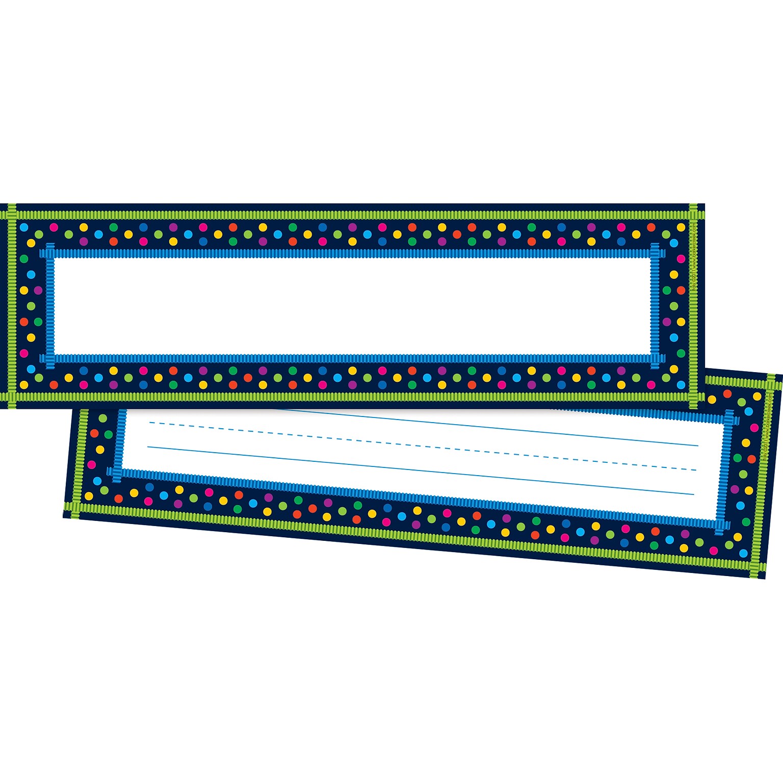 Barker Creek Italy Desk Tag, 12 L x 3 1/2 W, 36/Pack