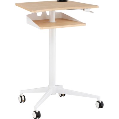 Safco Active Collection Vum Mobile Workstation, Natural (SAF1944NA)