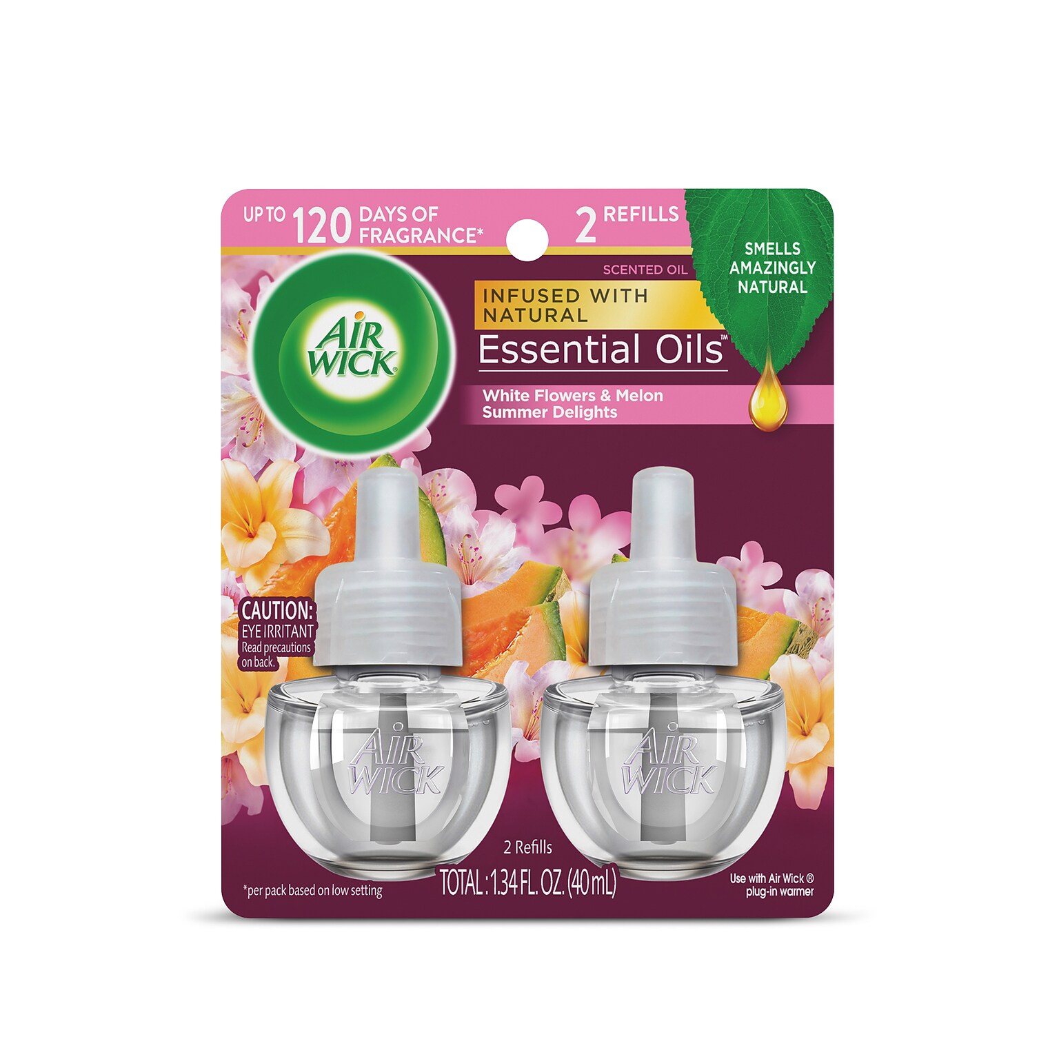 Air Wick Life Scents Scented Oils, Summer Delights, 2/Pack (6233891112)