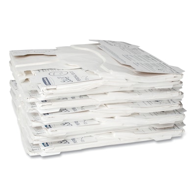 Scott® Personal Seats Sanitary Toilet Seat Covers, 15 x 18, White, 125/Pack