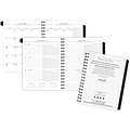 AT-A-GLANCE Executive 8.75 x 6.5 Weekly & Monthly Appointment Book Refill, White/Black (70-908-10-